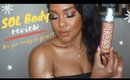 SOL BODY Shimmering Dry Oil REVIEW | Warm Gold