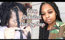 Doing My Own Box Braids For The First Time| DETAILED, Easy Step by Step