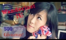 ✈ Wanderlust Tag & ❤500 Subscribers Giveaway! (Korean HolikaHolika Aqua Petit Jelly BB &more)