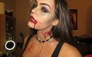 Sexy Vampire Makeup & How-to Put on Fake Fangs!