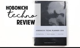 HOBONICHI TECHNO 2019 REVIEW