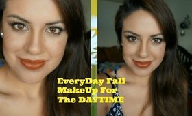 Everyday Fall Look -Day Time Makeup