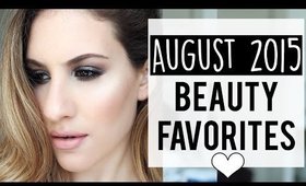 AUGUST Beauty FAVORITES 2015 ♡ JamiePaigeBeauty