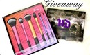Urban Decay vice 2 palette and Real Techniques brushes Giveaway Winner!