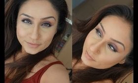 Get ready with me Casual date night makeup B. Fm Cosmetics Bare Minerals || Raji Osahn