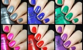 Orly Sunset Strip Collection Live Swatch + Review!