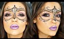Glittery Masquerade Mask Makeup Tutorial | Collab with LoanPhamBeauty