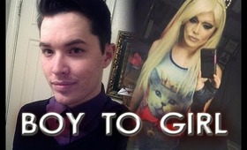 Boy to "Girl" Transformation