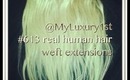 Double Weft Bleach Blonde Real hair & What are Virgin human hair extensions