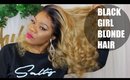 Blonde Hair For Brown Girls | Lwigs 360 Lace wig