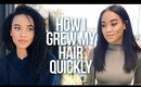 3 Things That Helped Grow My Hair Fast 🙌🏽