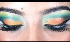 Independence day 2013 inspired makeup | Hindi  | Indian Makeup Guru | Makeup tutorial in Hindi