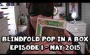 Blindfold Pop In A Box  Episode 1 - May 2015 Unboxing - Can I guess which Funko Pops I get?