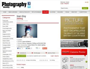 Published online and Print in Photography Monthly