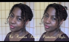 Natural Hair: Yet Another Simple Protective Style