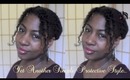Natural Hair: Yet Another Simple Protective Style