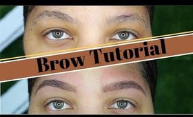 how to shape your eyebrows with a razor | natural brow routine