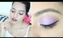Summery Lilac Eye Makeup Tutorial