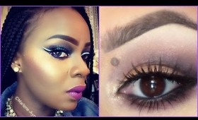 Maybelline Limited Edition Violet Intrigue | Glitter702 Collab Makeup Tutorial