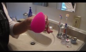 Cleaning My Beauty Blender
