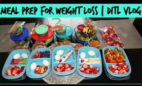 MEAL PREP FOR WEIGHT LOSS, NIGHTLIGHTS, & GRADUATIONS | DITL VLOG