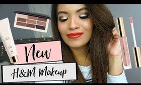 Christmas Makeup! New H&M Beauty Makeup Review/Demo