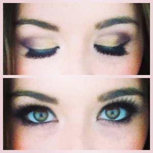 This is my eye make up I created on my recent photo shoot! 
