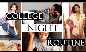 College Night Routine| Spr. 16