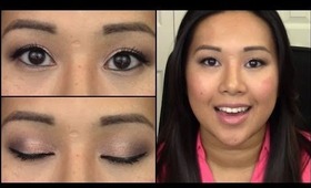 Fall Copper/Plum Eye Tutorial | FromBrainsToBeauty