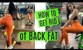 GET RID of BACK FAT | DUMBBELL ONLY WORKOUT + Physique Update | Fit Vlog S2 E5