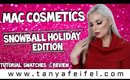 MAC Cosmetics Snowball Holiday Edition | Tutorial, Swatches, & Review #Gorgeous! | Tanya Feifel