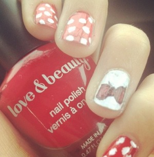 Minnie Mouse now/nails.