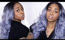 Watch Me Slay This Wig In 2 Minutes 💙 Model Model Avalon - Blue Silver