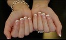 DIY 5 Min French Manicure * Kiss Press On Nails*