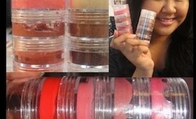 Organization: Stackable Clear Jars