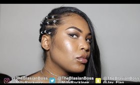 INDIAN STYLE SIDE BRAIDS