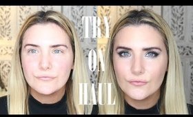NEW DRUGSTORE MAKEUP TRY ON HAUL