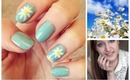 Spring Daisy Nails