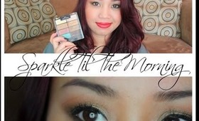 Sparkle Til' The Morning : A Tutorial (drugstore) + NEW HAIR!