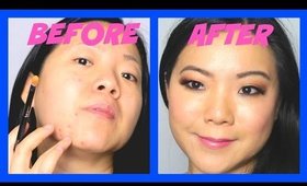 ACNE BLEMISH Coverage Foundation Routine (w/ @CoverFX)