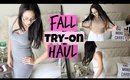 Pre Fall Try- On Haul // fashion nova