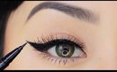 How to Apply Liquid Eyeliner in 4 Easy Steps! | Eyeliner Makeup Tutorial for Beginners