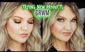 TRYING NEW PRODUCTS | GRWM