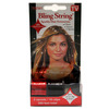 Bling String 500' Hair Tinsel with Clips - Black/Red