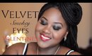 Velvet Smokey Eyes for Valentines | Chanel Boateng