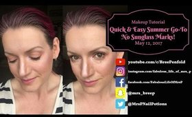 Chit Chat GRWM | Quick & Easy Summer Go To Look | No Sunglass Marks!!!