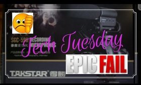 Tech Tuesday | EPIC FAIL - Takstar SGC-598 Shotgun MIC Microphone for Nikon Canon DSLR Camera