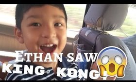 #Vlog 16: Ethan saw King Kong! - | Sai Montes