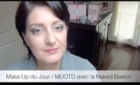 Make Du Jour (MUOTD)avec la Naked Basics/Nathalie-BeautyOver40