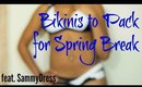 Bikinis to Pack for Spring Break